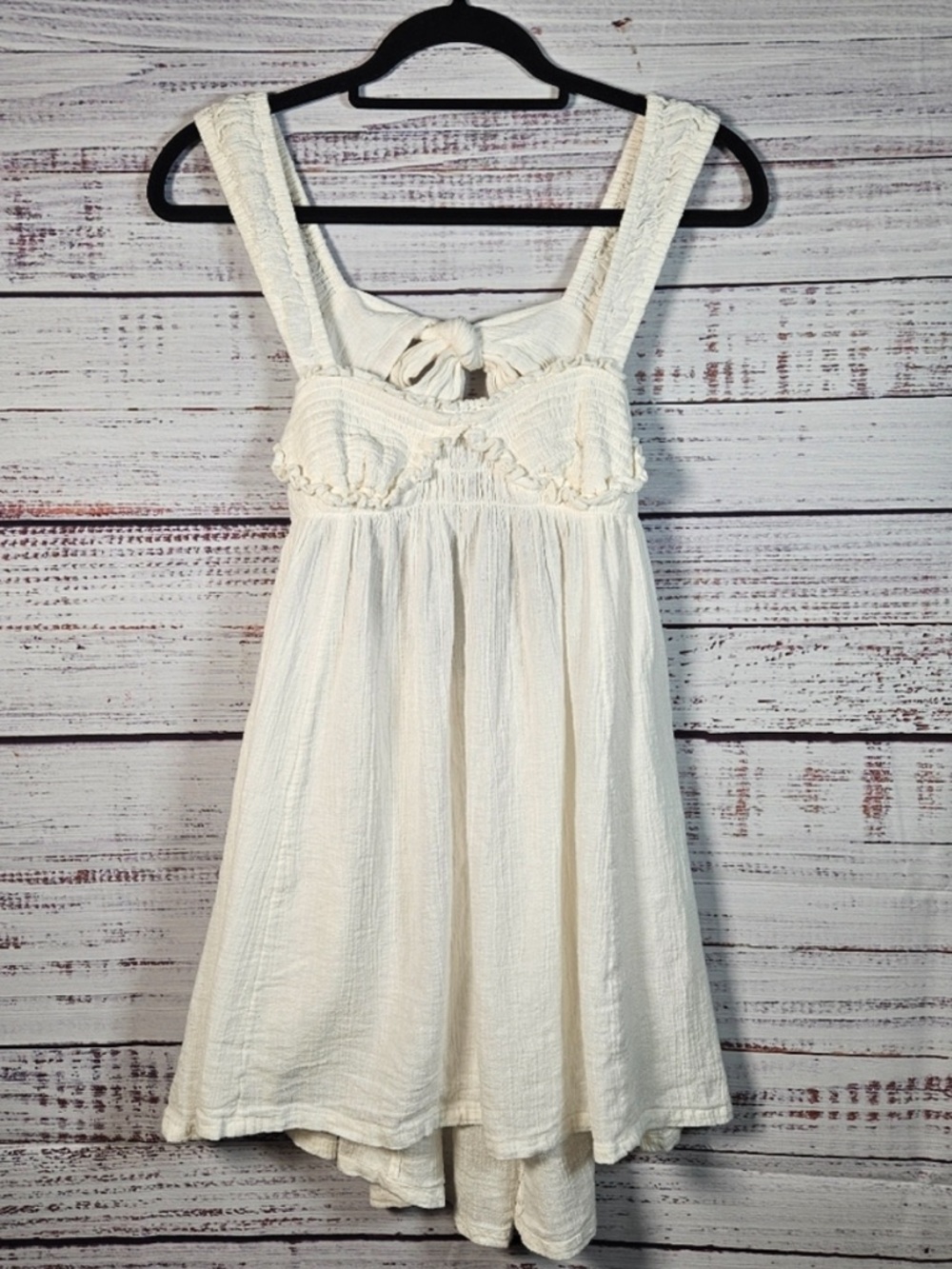 Free People White Mini Dress - Picture 4 of 14
